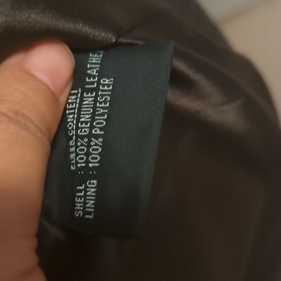 Genuine Leather Jacket, L-XL - Picture 7 of 10